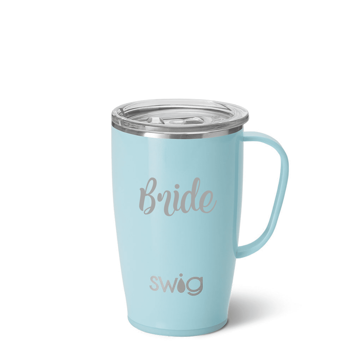 SWIG Life SWIG Shimmer of Aquamarine Bridal Mugs (18oz) | CeCe's Home & Gifts